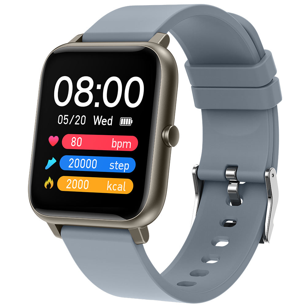 Wasserdichte Sport-Smartwatch - Elegantes Design mit Metallgehäuse